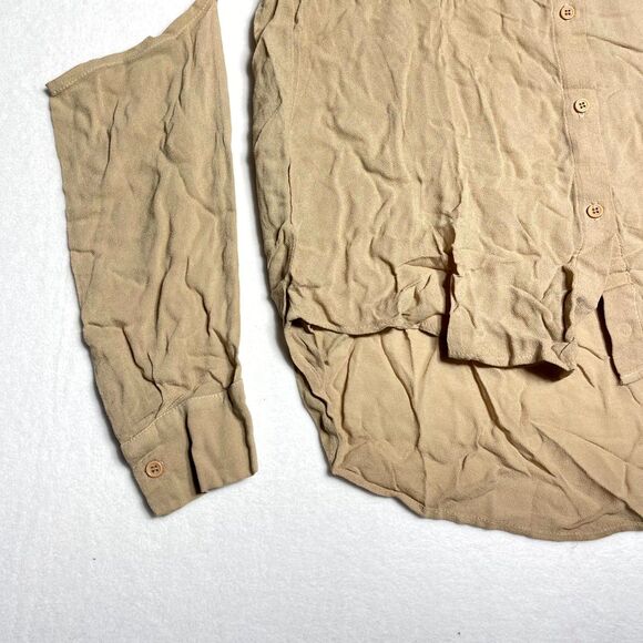 NWT‎ Michael Lauren Ralson L/S Button Down Collar Shirt W/ Elbow Slits Size M - Picture 5 of 11